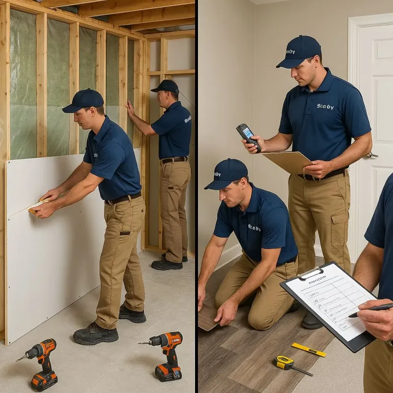 Repairs and Reconstruction process in Buena Park, CA